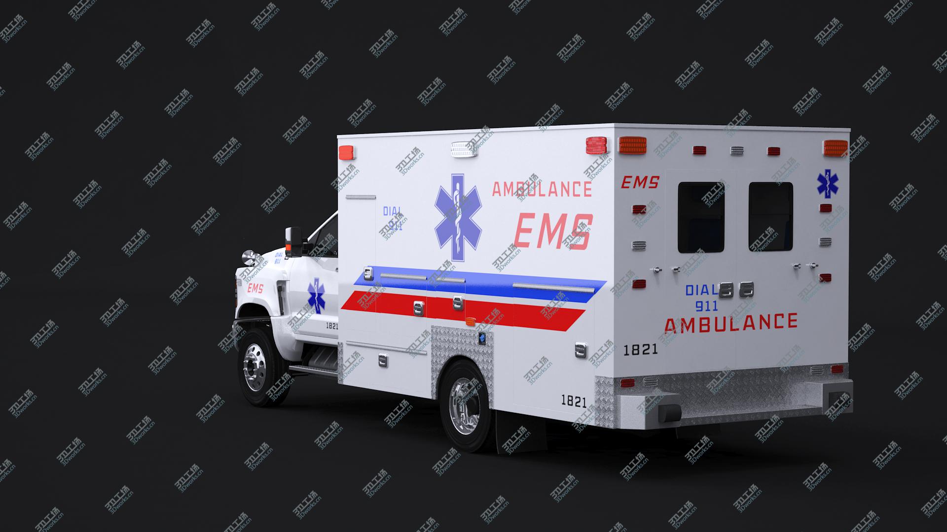 images/goods_img/20210313/3D 2020 International EMS Ambulance and Hospital Bed Collection/3.jpg